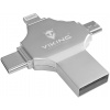 Flash disk Viking USB Flash Disk 16GB 4v1 strieborný (VUF16GBS)