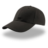 Atlantis Headwear Kšiltovka Zoom, 6 panelová, baseballová COT33000300299-black Černá UNI