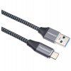 PremiumCord kabel USB-C - USB 3.0 A (USB 3.1 generation 1, 3A, 5Gbit/s) 2m oplet (ku31cs2)