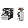 Rocket Espresso Appartamento TCA, black/black + Eureka Mignon Specialita Smart, CR white