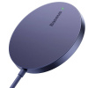Baseus Simple Mini3 15W magnetická indukčná nabíjačka (fialová)