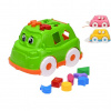 Teddies Auto vkládačka plast 24x17cm 3 barvy v síťce