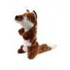 Dog Fantasy Hračka Skinneeez Plush pískací liška sedící 45 cm
