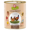 Výhodné balenie GranataPet Lieblings Mahlzeit 24 x 800 g - bažant a hydina so špenátom, paradajkami a ľanovým olejom