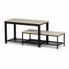 Nábytek PEGAS s.r.o. Botník, mdf, přírodní, ABO-W2124 SON