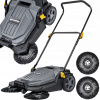 Powermat Ručný zametací stroj - 65 cm široký, výkonný mechanický zametací stroj
