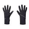 Rukavice Force VISION softshell, jar-jeseň, čierne veľkosť produktu S