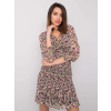 Svetlé farebné kvetované šaty 328-SK-50024.53-light XL