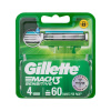 Gillette Mach3 Sensitive náhradní břit 4 ks pro muže
