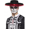 Sombrero klobúk čierno-červený 37cm