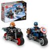 LEGO Marvel Super Heroes 76260 Motocykle Čiernej vdovy a Kapitána Ameriky