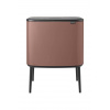 Odpadkový kôš Brabantia Bo Touch Bin 11 + 23L 234064 hnedá ONE SIZE