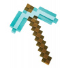 Plastic Replica Minecraft Diamond Pickaxe 40 cm