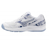 Juniorská obuv na badminton/squash Mizuno Stealth Star 3 Jr. AC - Biely (36,5)