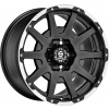 SPARCO DAKAR 8,5x18 6x114,3 ET40 matt black lip polished+rivets