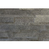 ALFIstyle Kamenný obklad, Kvarcit šedostrieborný, 15x60 cm, hrúbka 0,8-1,4 cm, ES005