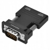 1080P HDMI samica na mužskú VGA s adaptérom