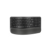 Logitech Wave Keys klávesnica Kancelária RF Wireless + Bluetooth QWERTY US International Grafit (920-012304)