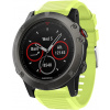 Remienok Eternico Essential Silver Buckle pre Garmin QuickFit 26mm limetkový (AET-GRQRSLC75Q-26)