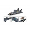 Sluban Army Model Bricks Neviditeľné lietadlo J-20 s kovovým povlakom