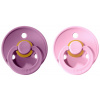 Dudlíky z přírodního kaučuku Bibs Colour vel. 6-18m 2ks Lavender/Baby Pink