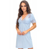 Donna Nočná košieľka Linda Svetlomodrá L(40)