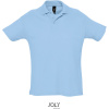 SOL's Collection Polokošile Summer II, krátký rukáv, pánská COT25134241000-sky blue XS Modrá nebesky