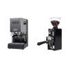 Gaggia Classic E24 BC, grey + Eureka Mignon Libra 65 All Purpose, CR black