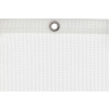 BERGER – HUCK Solárne priedušné plachty PE 200 g/m2, zosilnený lem, biele