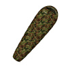 HUSKY Syntetický trojsezónny detský spacák Junior Army -10°C Farba: camo