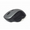 GEMBIRD myš MUSW-6B-02, černo-stříbrná, bezdrátová, USB nano receiver MUSW-6B-02-BG Gembird