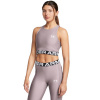 Dámsky top HeatGear Rib Tank Grey - Under Armour Veľkosť: M 96253-3-M