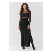 Dámske šaty M911 black - Makadamia 38
