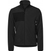 TEE JAYS TJ9120 MOUNTAIN / Pánska fleecová bunda - black/black M