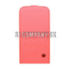 Kožený obal Samsung Galaxy S IV – Flip Scratch – ružová