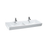 H8149670001041 LAUFEN PRO A dvojumývadlo s 2 otvormi pre 2 batérie