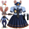Dívčí šaty Judy Zootropolis a doplňky 110 - 130 110 cm