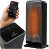 Elektrický keramický ohrievač Kaminer 2000 W s diaľkovým ovládaním a ventilátorom