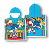 FARO Plážové pončo Sonic team Bavlna Froté, 55/110 cm
