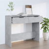 vidaXL Konzolový stolík betónovo sivý 90x36x75 cm spracované drevo