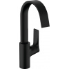 Hansgrohe Vivenis - Páková umývadlová batéria 210 s otočným výtokom bez odtokovej súpravy, čierna matná 75032670