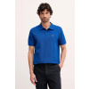 Bavlnené polo tričko Calvin Klein Jeans LV040EM269 modrá S