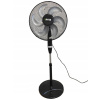 Kupelňový ventilátor - Podlahový ventilátor Vento 40 cm, 75 W, strieborno-čierny (Kupelňový ventilátor - Podlahový ventilátor Vento 40 cm, 75 W, strieborno-čierny)