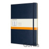 Moleskine Zápisník tvrdé dosky B5 linajkový modrý