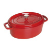 Staub Hrniec STAUB oválny 29 cm červený 4,2 l