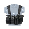 Nosič taktický hrudný 8FIELDS Buckle Up Chest Rig V3 - čierny