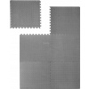 Gumová PODLAHA PUZZLE do posilňovne Ochranná podložka pod zariadenie šedá 1,2 x 1,8 m