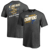 Fanatics Dětské tričko St. Louis Blues NHL 2019 Stanley Cup Champions Hash Marks Schedule Veľkosť: Detské M (9 - 11 let)