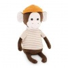 Opičák Charlie s oranžovou čapkou od firmy ORANGE TOYS (Charlie the Monkey: Orange Hat 25 cm)