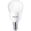 LED žiarovka, E14, malá guľa, P48, 7W, 806lm, 2700K, PHILIPS 